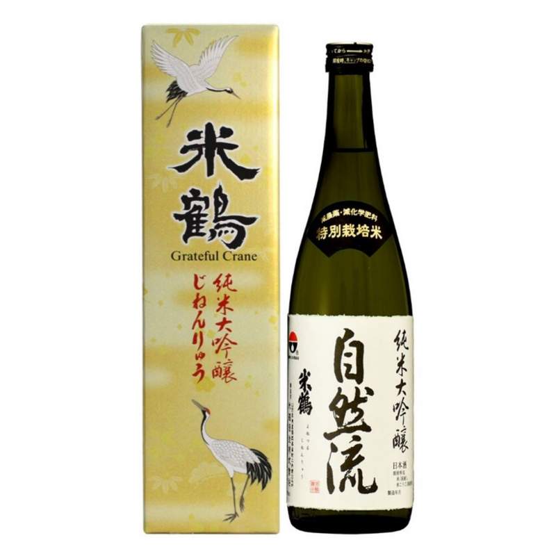 米鶴純米大吟釀 自然流 720ml Alc.16% / 米鶴酒造株式會社