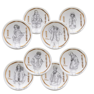 【HAPPY VALENTINE ＆ WHITE DAY Campaign】Tokyo Revengers VALENTINE＆WHITE DAY Bag① 28000 yen / Glasses: Japan Four Seasons (set of 4) + Mame-zara: Full Set (Set of 8)