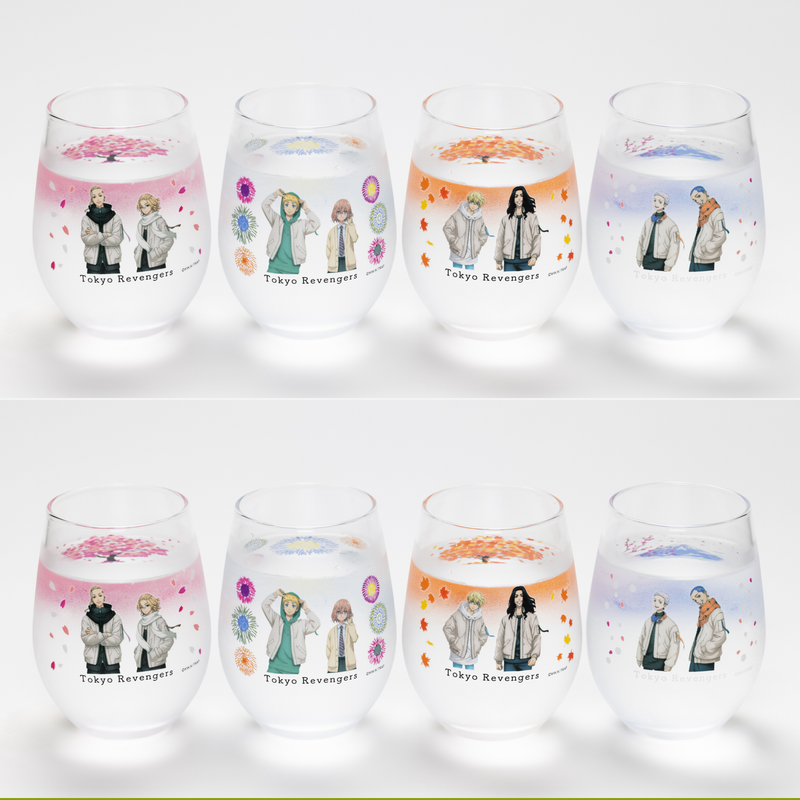 [Tokyo Revengers] Lucky Bag ② Let’s try to complete the collection! Four Seasons Glasses & Juice Lucky Bag (Limited to 10 sets each)