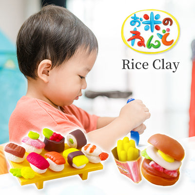 Rice Clay All-in-One Sets: Sushi, Burgers, Ramen, Cake, Ice Cream