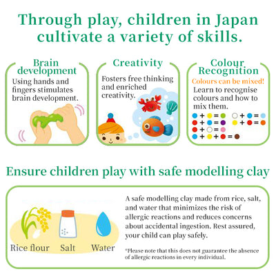 Rice Clay - A safe, allergy-friendly modelling clay that nurtures children's creativity