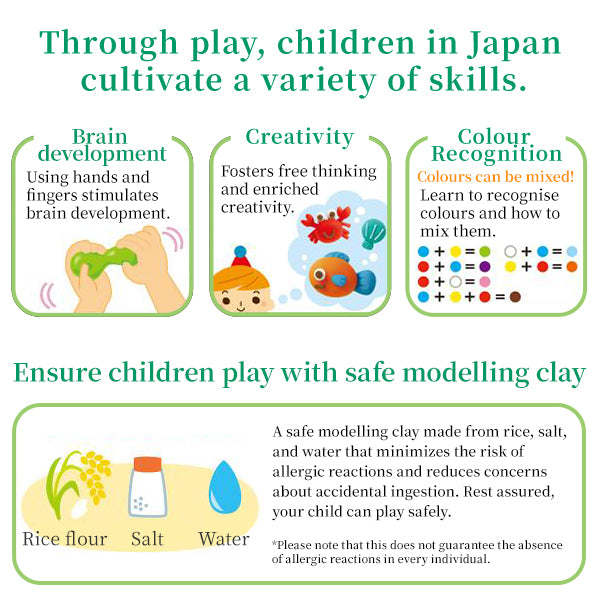 Rice Clay - A safe, allergy-friendly modelling clay that nurtures children&