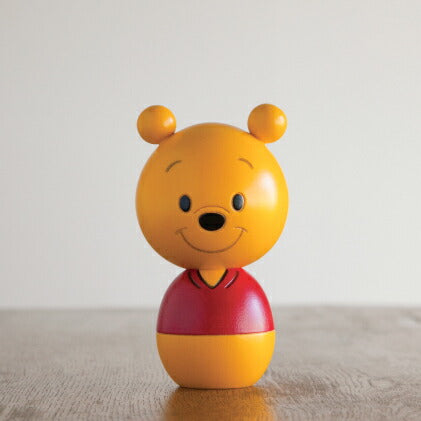 【Made in Japan】Usaburo Kokeshi Doll - Winnie the Pooh - 0616-03
