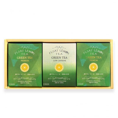 【Japanese Tea】Mitsuura Jozo FLT White Box Gift (Green Tea Premium x2, Green Tea Low Caffeine x1) 0825-09