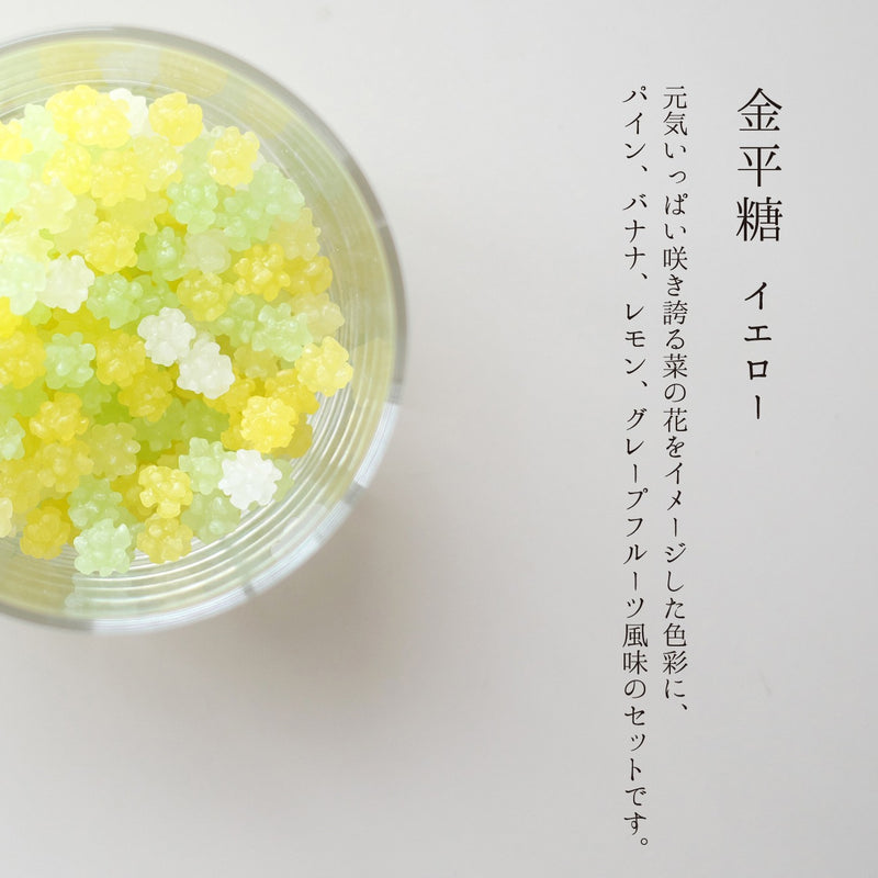 【日本製】「正能量企鵝Koupen Chan」模板型染小盒 金平糖組 211006-01
