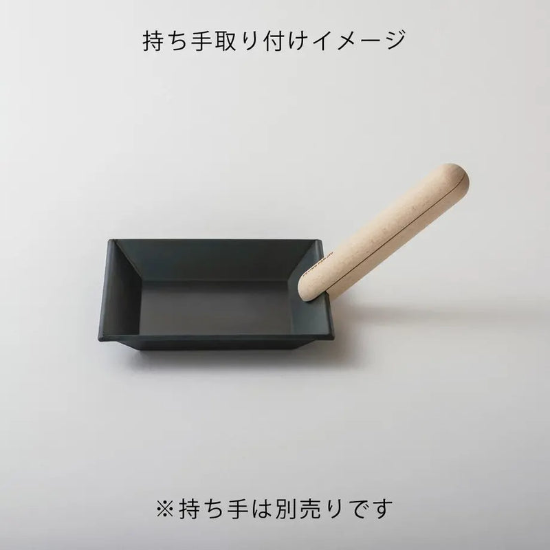 【Made in Japan】FRYING PAN JIU Square Pan S Size (Pan Only) 0908-08
