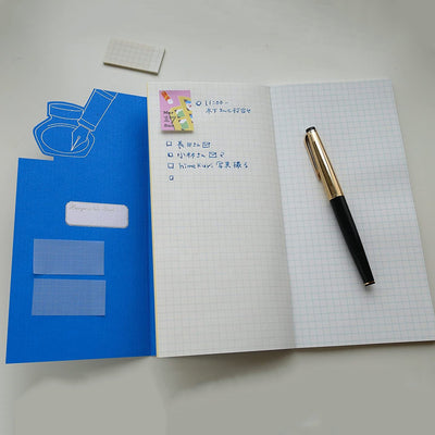 【Made in Japan】himekuri Notepad Set of 3 Types (Plain / Stationary / Cat) 211001-05 (last 3 sets)