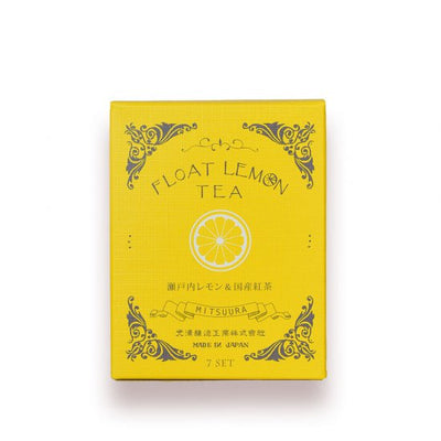 【ชาแบรนด์ญี่ปุ่น】Mitsuura ชุดของขวัญ ชามะนาวลอยแก้ว Float Lemon Tea FLT White Box (Jasmine Lemon Tea, Float Lemon Tea, LemonHearts Izumo) 0825-11