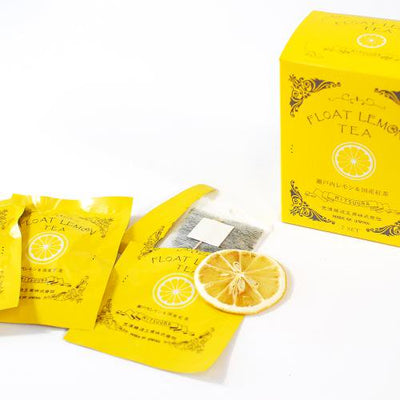 【ชาแบรนด์ญี่ปุ่น】Mitsuura ชุดของขวัญ ชามะนาวลอยแก้ว Float Lemon Tea FLT White Box (Float Lemon Tea×3) 0825-02
