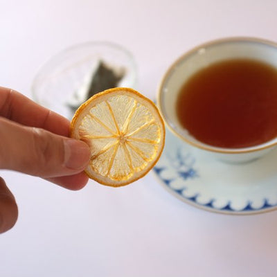 【Japanese Tea】Mitsuura Jozo FLT White Box Gift (Float Lemon Tea, Lemon Hearts Tsukigase, Ginger Lemon Tea) 0825-10