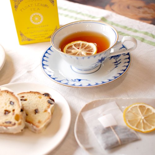 【ชาแบรนด์ญี่ปุ่น】Mitsuura ชุดของขวัญ ชามะนาวลอยแก้ว Float Lemon Tea FLT White Box (Float Lemon Tea×3) 0825-02