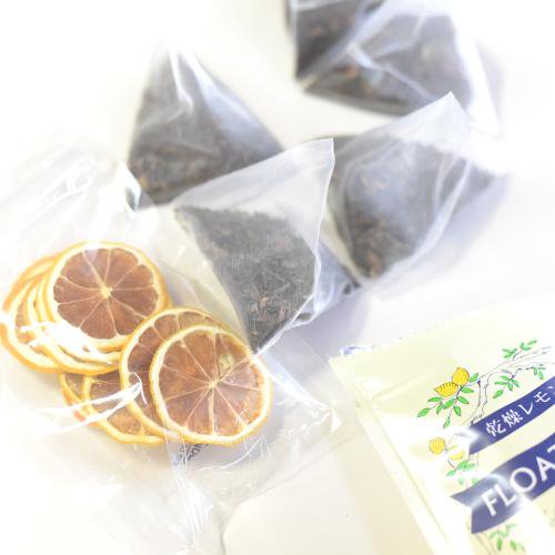 【Japanese Tea】Mitsuura Jozo GIFT-11 (Cold-brew Float Lemon Tea, Float Lemon Tea, Float Natsu Mikanade) 0825-03
