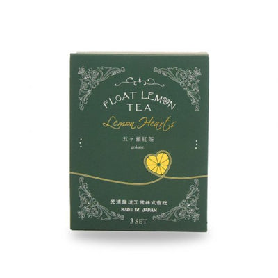 【Japanese Tea】Mitsuura Jozo Float Lemon Tea White Box Gift (Lemon Hearts Tsukigase, Lemon Hearts Izumo, Lemon Hearts Gokase) 0825-07