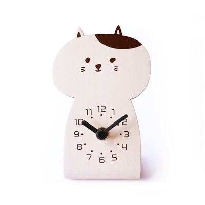 【Made in Japan】chara CATS นาฬิกาตั้งโต๊ะ 0922-08