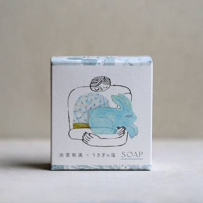 【kiu (祈雨)】出雲和漢 鵜鷺之鹽 潔顏皂「清」220412-03