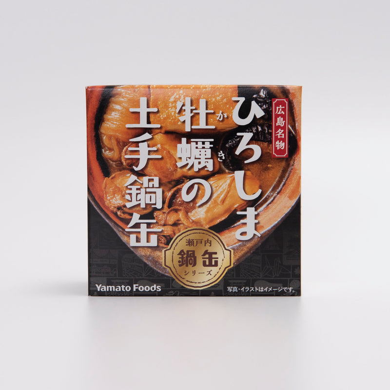 【廣島縣產】牡蠣土手鍋罐頭 (3入) 0430-06