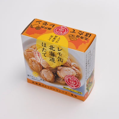 【北海道產】「檸檬罐」北海道扇貝罐頭 (3入) 1109-71
