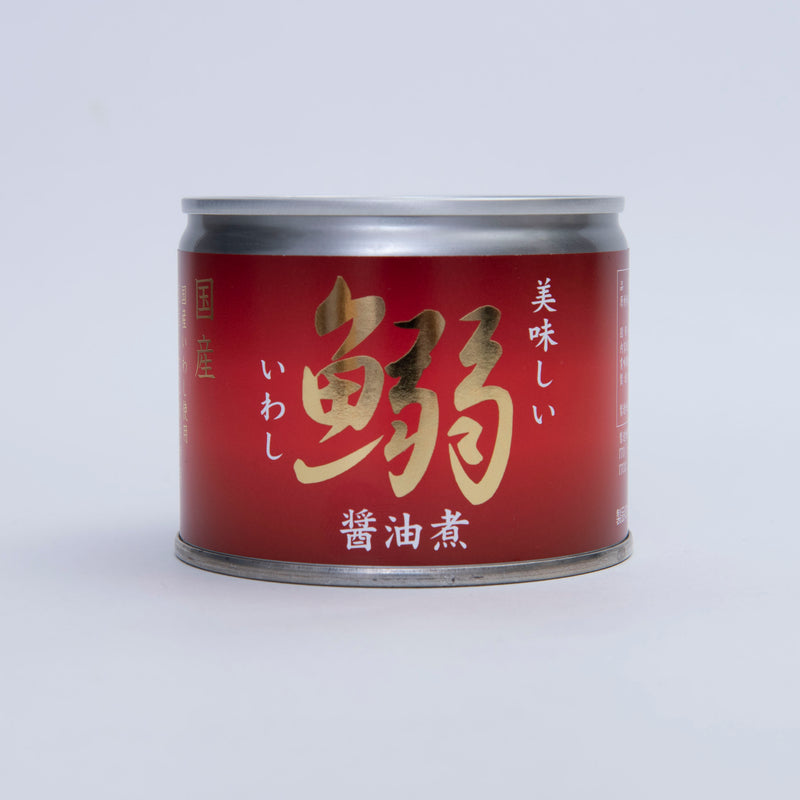 【Made & Canned in Shizuoka, Japan】Delicious Soy Sauce Boiled Sardines (Set of 3) 0811-06