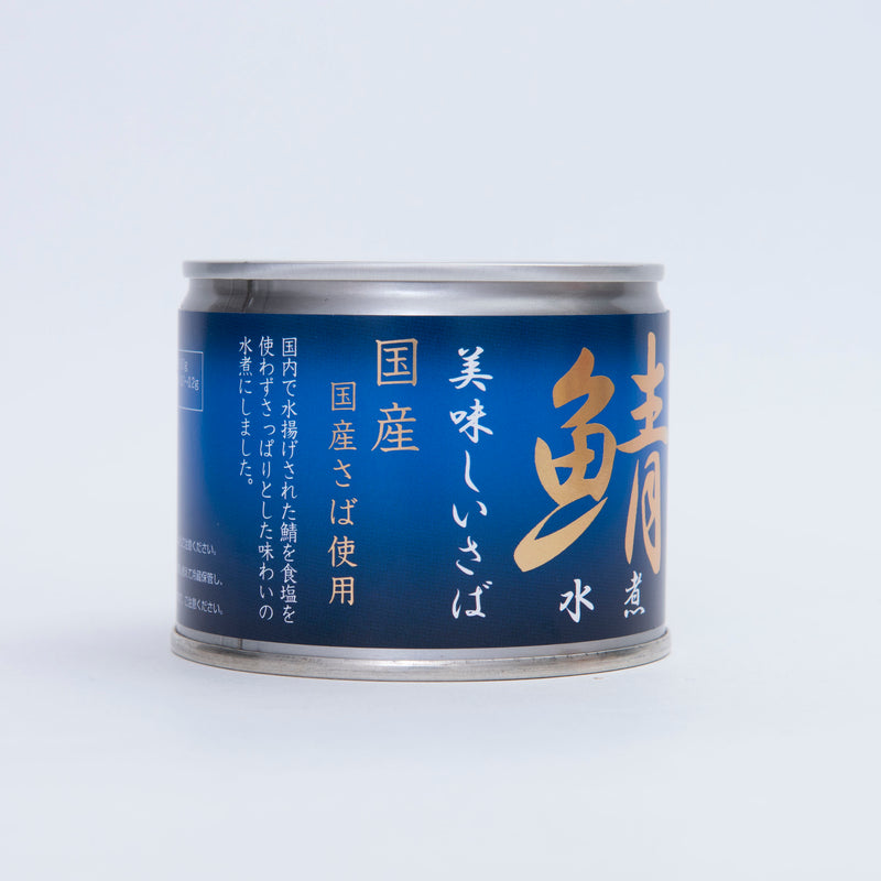 【日本靜岡產】美味鯖魚水煮罐頭 - 無添加食鹽 (3入) 0811-09