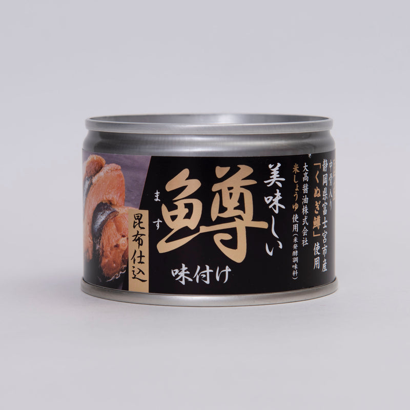 【日本靜岡產】美味鱒魚昆布口味罐頭 (3入) 0811-07