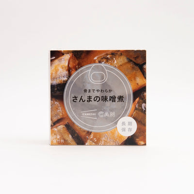 IZAMESHI CAN 秋刀魚味噌煮罐頭 (3入) 0609-06