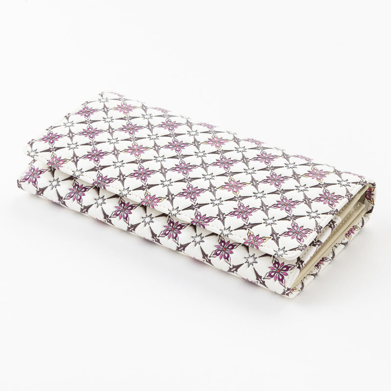 [Wallet] ASAKUSA BUNKO Long Wallet with Cover : Kiriko 220818-03