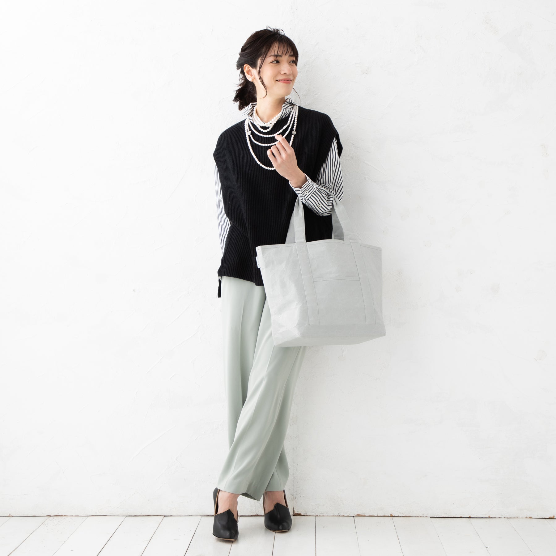 Okinawa Hanagasa Girl Tote bag – Oki Social Store