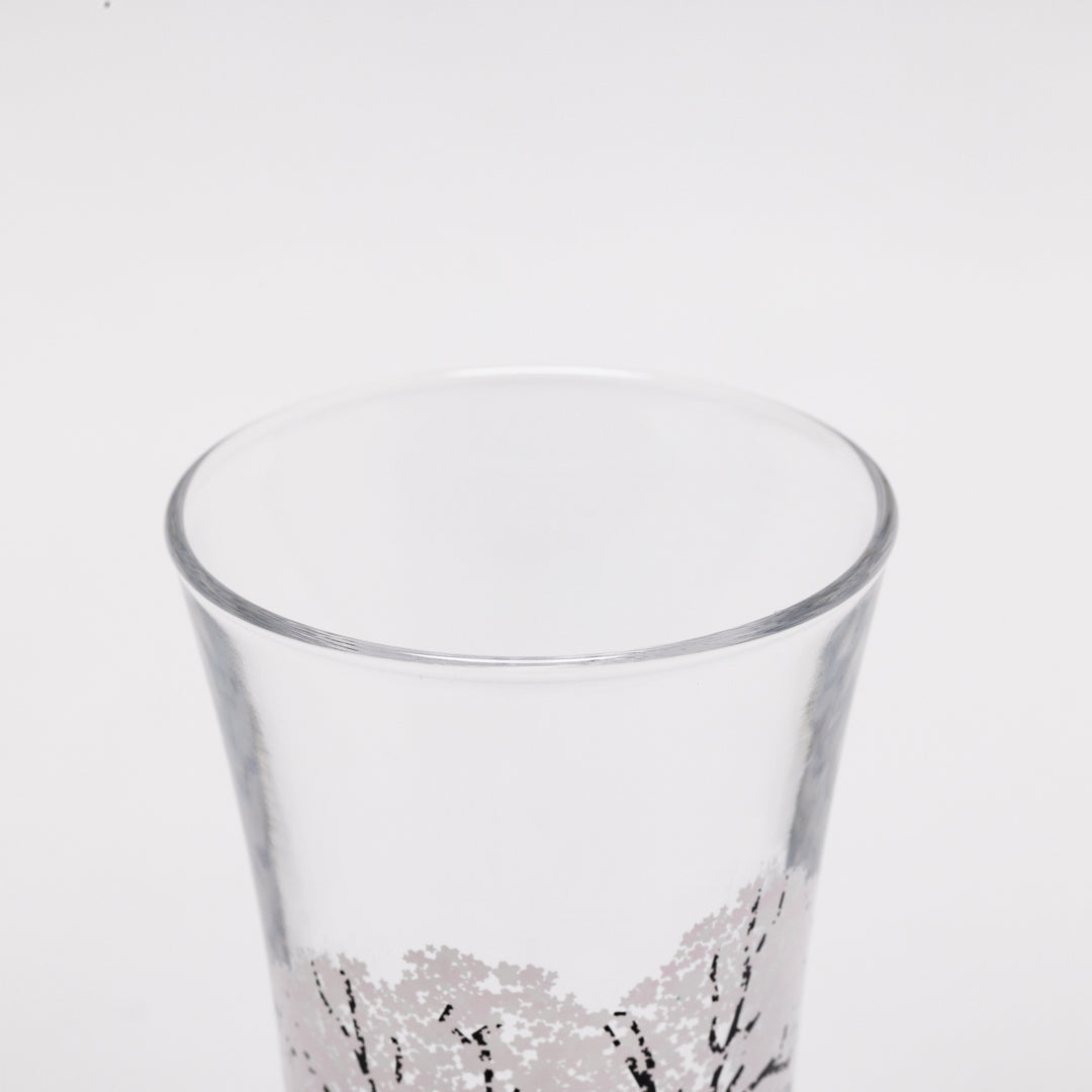 Sake Glass] Japan Four Seasons Magic Glass 4 Pieces 220114