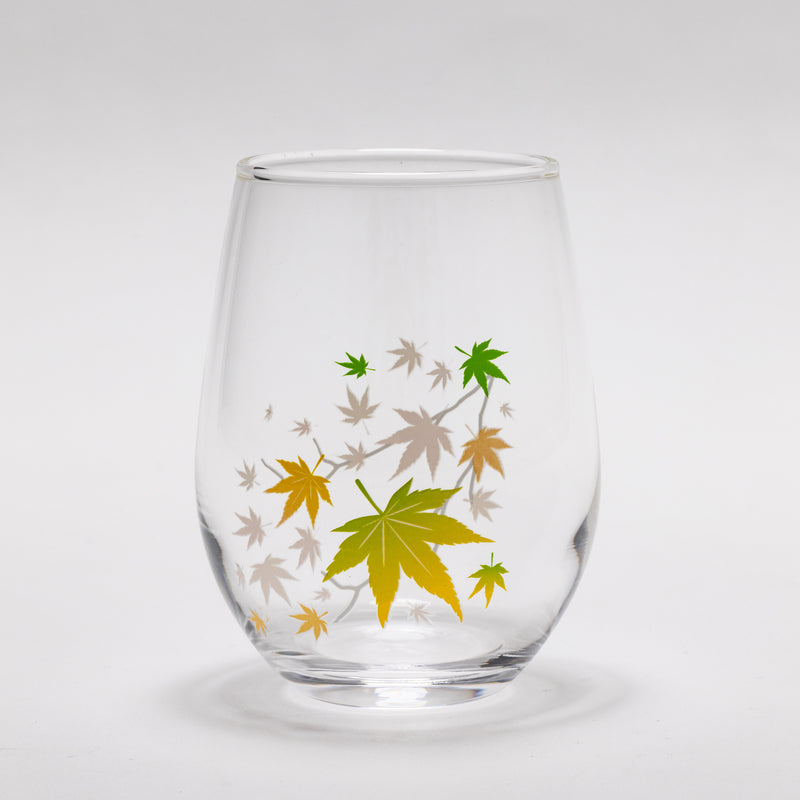 [Glass]Japan Four Seasons Magic Glass 4 Pieces 220114-09