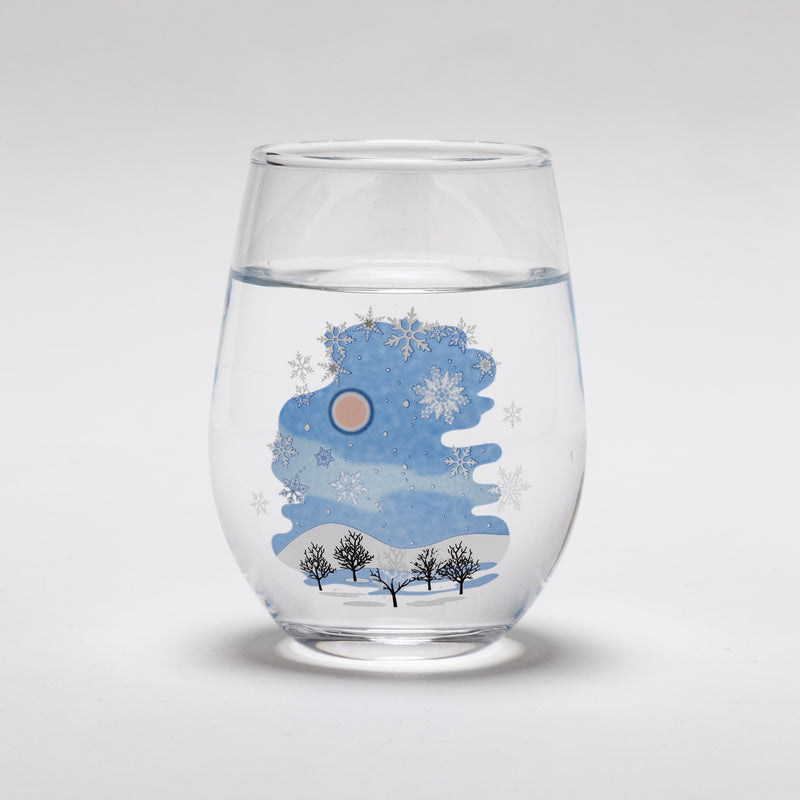 [GLASS] แก้วเปลี่ยนสีตามอุณหภูมิ Reikan ญี่ปุ่น 4 ฤดู เซ็ตแก้วอเนกประสงค์ 220114-09