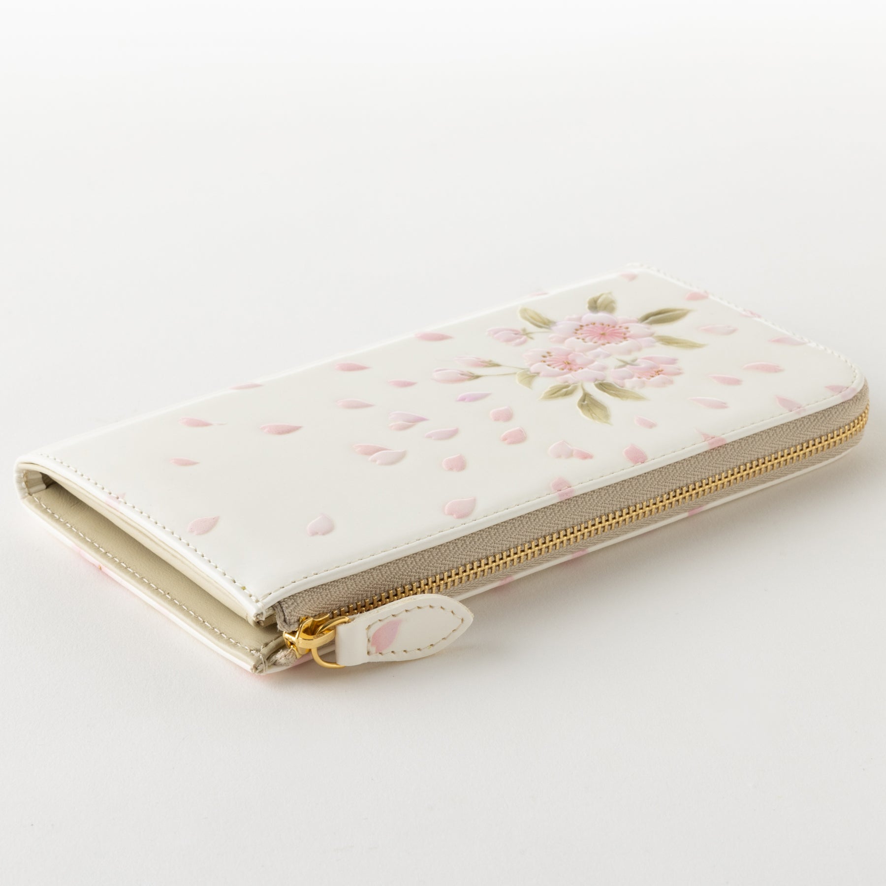 Card Holder] ASAKUSA BUNKO Kimono Dyeing Leather Card Case - Edo