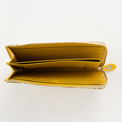 [Wallet] ASAKUSA BUNKO L-shaped Zipper Long Wallet : Silkroad 220713-07
