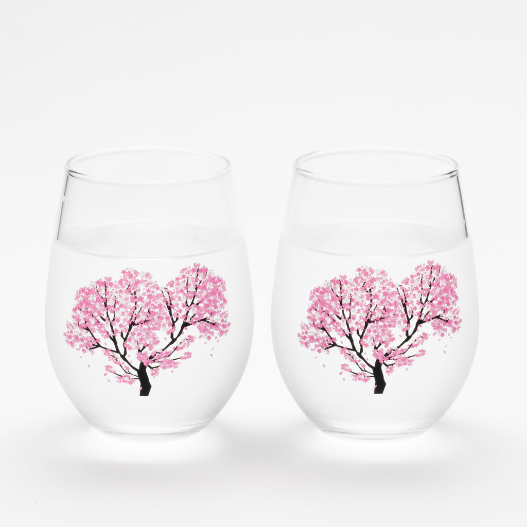 Marumo Takagi Cherry Blossom Temperature-Reactive Magic Glass