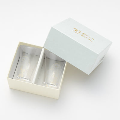 [Sake Glass] HANABI (FIREWORKS)  Magic 2 Pieces  220114-04