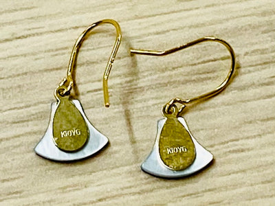 【Utilizing the technique of lacquer craft "Maki-e"】Fuji Series – Pendant / Pierced Earrings (5 colors) 1218-08