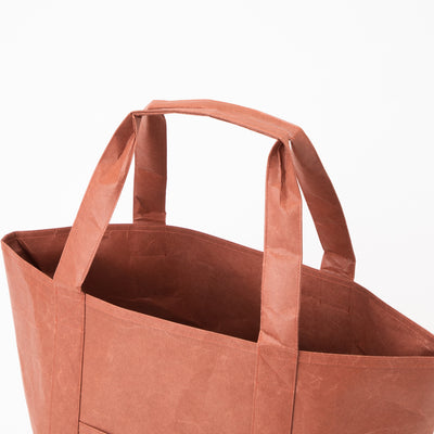 แนะนำสำหรับคนที่มีสัมภาระเยอะ ยิ่งใช้ลายยิ่งสวย “SIWA Tote Bag M”【1127-03】