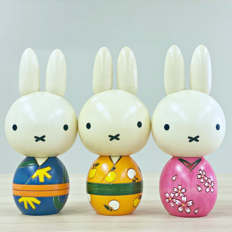 Made in Japan】Usaburo Kokeshi Doll miffy (3 types) 0616-04 – FUN ...
