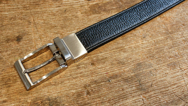 Innovative genuine leather stretch belt 1120-10