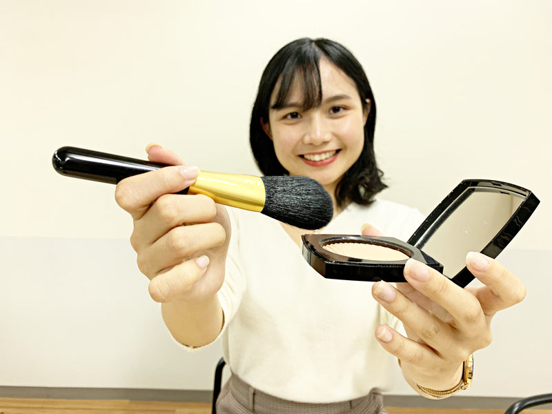 【Professional Makeup Artists Love】Kumano Makeup Brush for Face "Hitsu no Kokoro" 1016-07