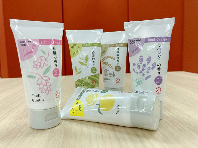 【日本製】日本製淡香護手霜 (5種香味各1入套組) 0219-07
