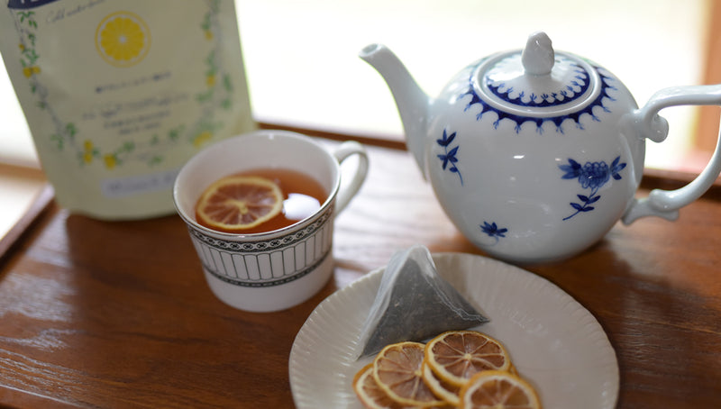 【Japanese Tea】Mitsuura Jozo Float Lemon Tea Cold-brew (Single x3) 0825-06