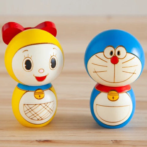 【Made in Japan】Usaburo Doraemon Kokeshi Doll 211201-02