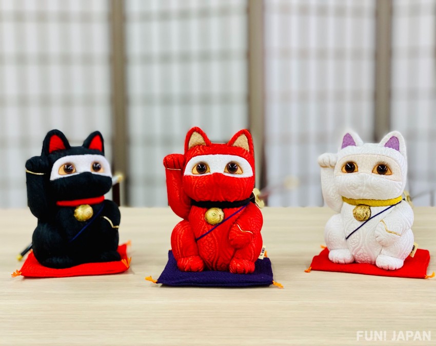 Made in Japan maneki-neko ninja