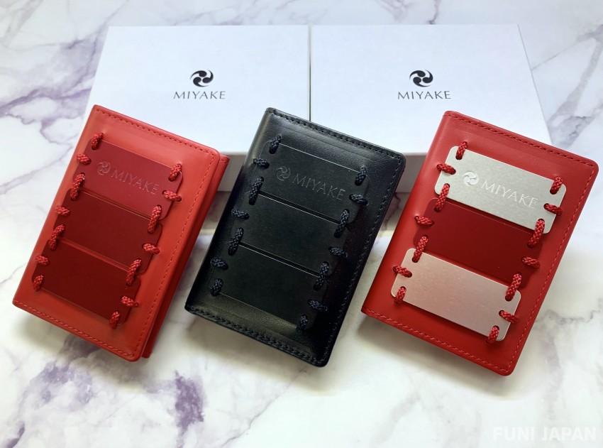 Made in Japan business card holder Kyoto MIYAKEHIDEYOSHI