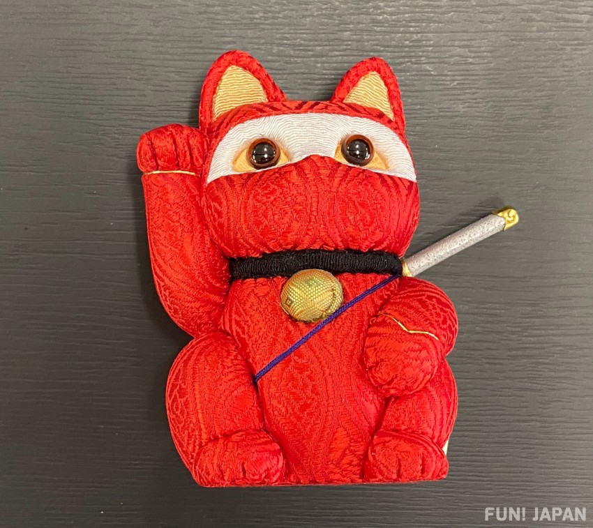 Made in Japan maneki-neko ninja